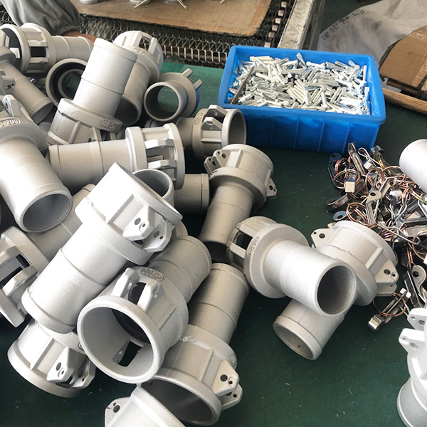 cam grooved coupling display