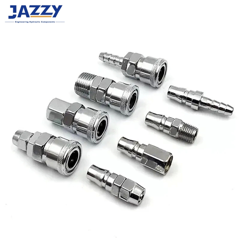 Pneumatic quick coupling