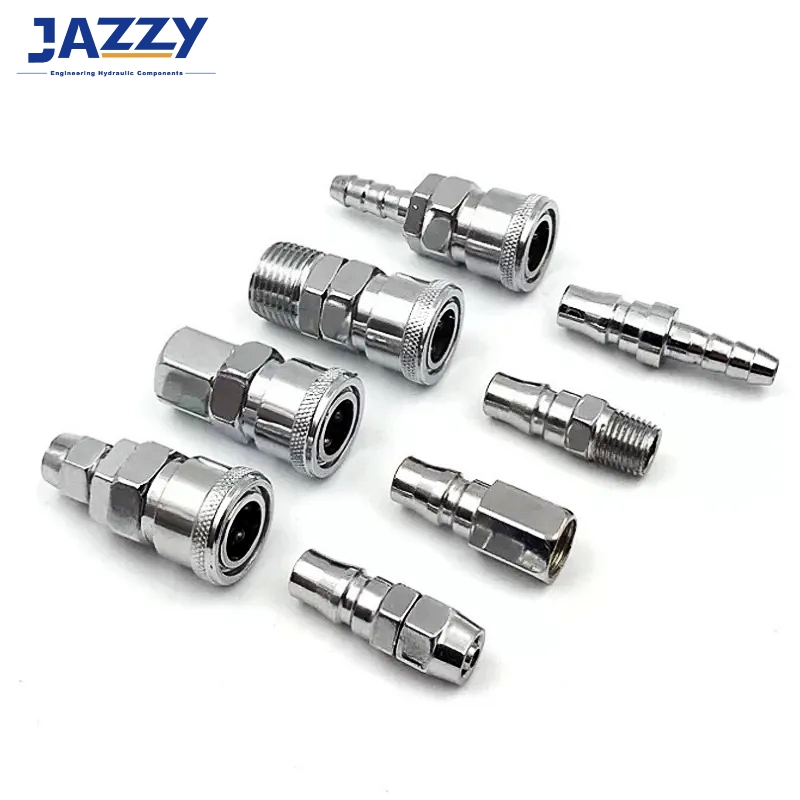 Pneumatic quick coupling
