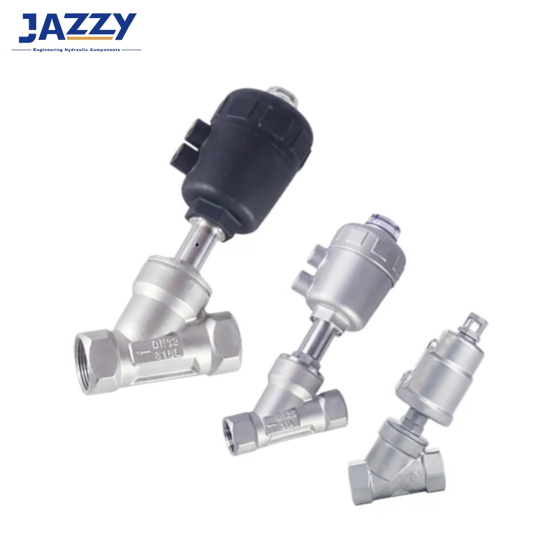 Pneumatic Angle seat valve