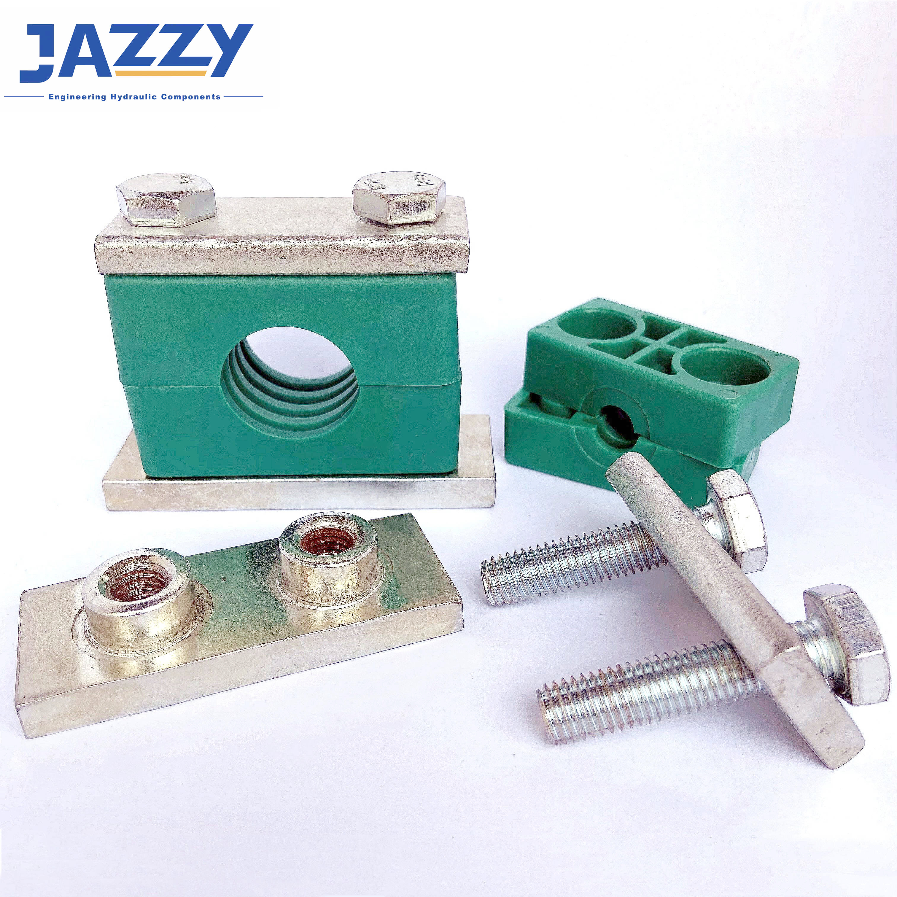 Hydraulic pipe clamp