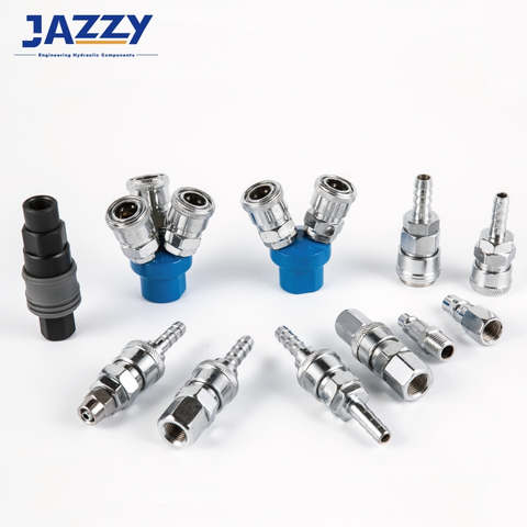 Pneumatic quick coupling