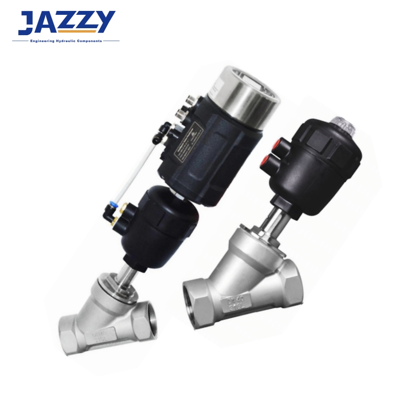 Pneumatic Angle seat valve