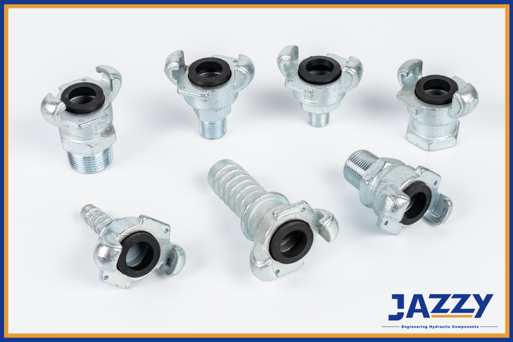 Pneumatic Air Hose Couplings for Heavy-Duty Industrial Tooling | JAZZY Hydraulic Manufacturing