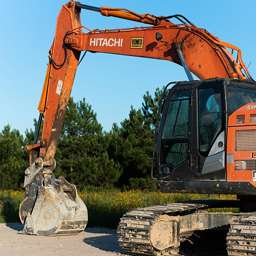 Application of Eaton Hydraulic System to Medium Hydraulic Excavator