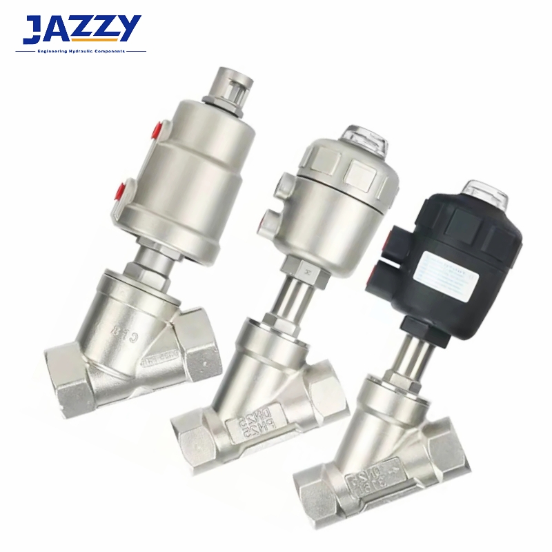 Pneumatic Angle seat valve