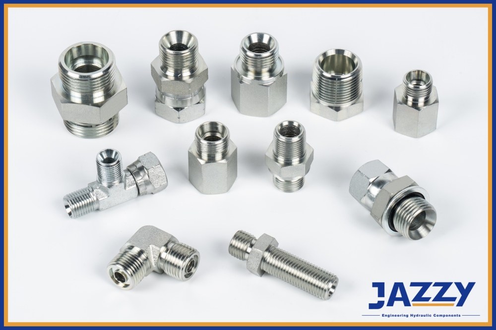 BSP Parallel and Tapered Hydraulic Adaptors for Global Machinery | JAZZY Hydraulic Manufacturing